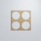 Ekena Millwork Large Wembley Decorative Fretwork Wood Wall Panels, Birch, 23 3/8"W x 23 3/8"H x 3/8"T WALW24X24X0375WEMBI - alternate 2